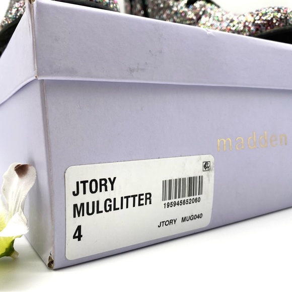 10. NIB Madden Girl Tory Multi-Glitter Combat Boot, 4 - Picture 11 of 12